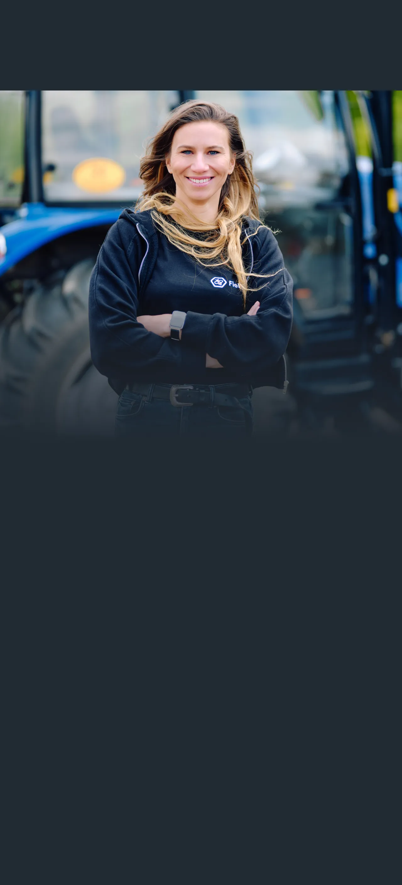 Mobile hero section cover image