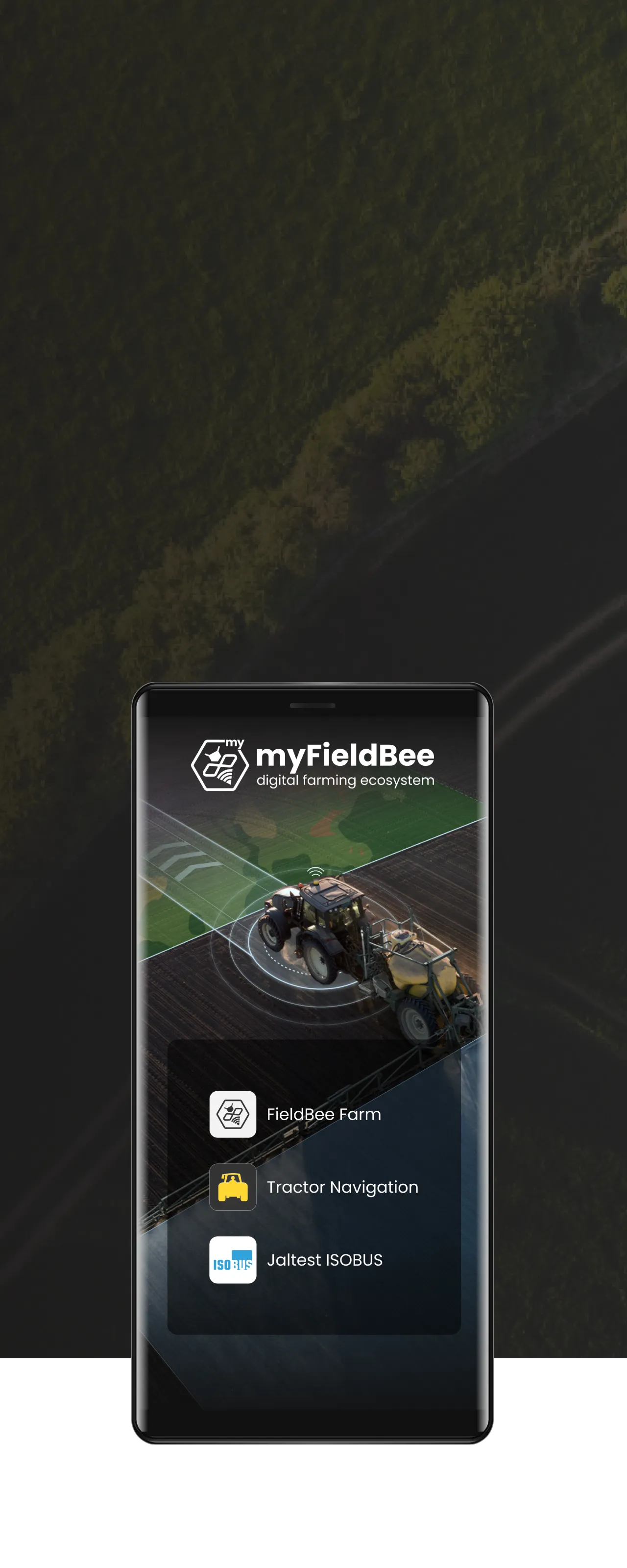 Mobile hero section cover image